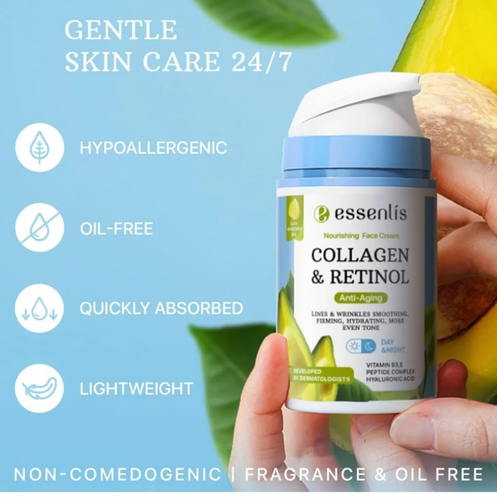 Face Moisturizer Collagen Cream